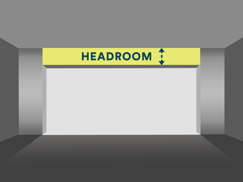 Step 4. Measure the Head room